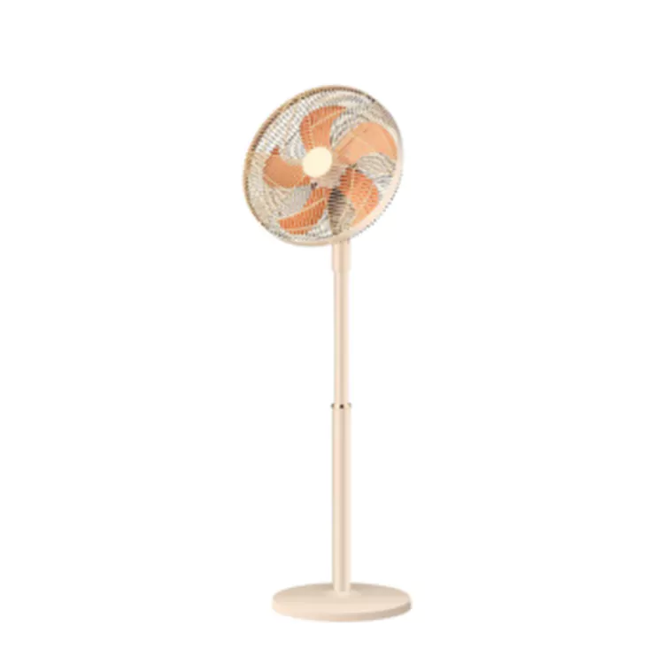 Ventilateur de sol de style crème simple pour la maison